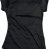 Playera Ultra Negra Frente Mujer