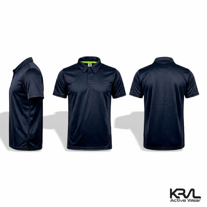 Playera Polo de Secado Rápido 100% Poliéster