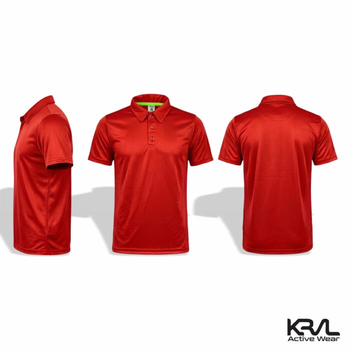 Playera Polo de Secado Rápido 100% Poliéster
