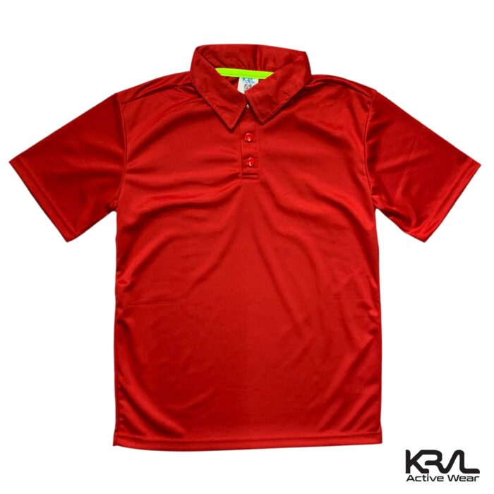 Playera Polo de Secado Rápido 100% Poliéster